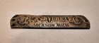 Authentic Antique Jackson Vehicle Co  Jackson Michigan Brass Carriage Nameplate