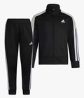 4t Toddler Boys Girls Adidas Kids 2 Piece Zip Up    Pant Set Black  Nwt Ag11177