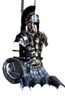 Roman Black Muscle Armor Cuirass Set W  Helmet  Shield  Leg   Arm Guard Medieval