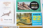 Vintage Lot Of 6 Gun Catalogs Brochures  2 Browning  3 Remington 1 Savage