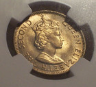 British East Africa  1960 Elizabeth Ii  Fifty Cents  50 Cents  Ngc Ms 65 