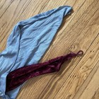 Medieval Ren Faire Costume Dress Crushed Velvet Finger Loop Sash Puff Sleeve