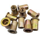 Us Stock 50pcs M6 X 1 X 19 5mm Lfk Steel Rivet Nut Rivnut Insert Nutsert