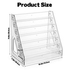 7 Layers Clear Display Shelf For Funko Pop  Acrylic 1 Pcs 