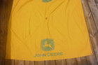 Vintage John Deere Tractor Canvas Umbrella 54 Inch X 54 Inch Excellent