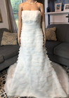 New La Sposa Strapless Wedding Gown Sz 10 Nwt  1 200 Princess