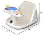 Baby Bath Seat For Babies 6 Months   Up  grey 
