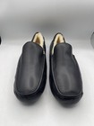 Ugg Shoes Black Ascot Leather Shearling Slippers Loafers Mens Us Size 18   Eu 51