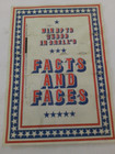 1969 Shell Oil  famous Facts   Faces  Coin Game Card    12 Coins