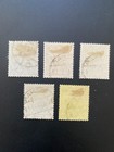 Poland 1919 Scott 72-76 Used 5v Cv 31 55  9-1