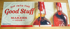 Makers Mark Backdrop Banner Sign Bar Collectible Promo 2 Ft Tall 5 5 Ft Wide