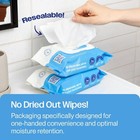 6 Pack  252 Ultra Flushable Butt Wipes  Soothing Vitamin E   Aloe Unscented