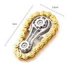 Gear Chain Fidget Spinner Metal Edc Toy     Stress Relief For Adults   Kids