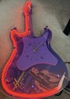 Disney Hannah Montana 2008 Neon Guitar Clock