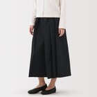 Muji Women s Double Weave Hakama-style Pants Wide Leg 4 Colors Casual Fit New