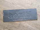  Original Embossed Tin Tracker Drink Hires Root Beer Advertising Sign