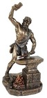 8 1 2  Hephaestus Greek Mythology God Of Fire Statue Forging Sword Bronze Color