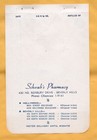 1957 Original Rx Blank  Schwab s Pharmacy  Beverly Hills marilyn Monroe s Ob gyn