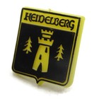 Vintage Heidelberg Germany Souvenir Coat Of Arms Plastic Golf Ball Maker
