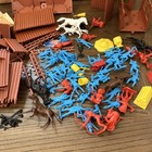 Marx Toys Fort Apache Play Set Vintage Sears Mpc 1980s Cowboys Vs Indians