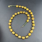 Vintage African  Glass Beads Necklace Strand Beautiful Color Rare