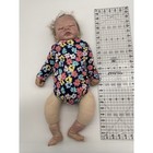 Ashton Drake Adg L w  Lifelike Newborn Baby Doll 22    X 6lbsclosed Eyes  