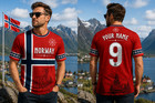 Noway Soccer Jersey Custom Name Number Nowegian Football Shirt  s-5xl 