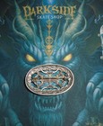 Norse Viking Tortoise Shield Brooch Pin - Celtic raven circle norse