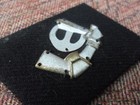 Original Wwii Waffen Elite Estonian Volunteer Collar Insignia Rare Variant 