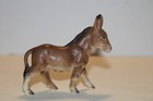 Vintage Victoria Ceramic Donkey Salt   Pepper Figurine Porcelain Ceramic Matte