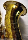 1950 Buescher 400 Top Hat   Cane Professional Tenor Saxophone Snap In Pads Rare