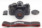 All Ok  almost Mint  Canon Ae-1 Program Black Camera Nfd 50mm F 1 8 Lens Japan