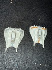 Star Wars - Miniatures - 2 Hoth Rebel Armored Snow Speeders - Used