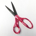 Fiskars 7  Student Precision Scissors Non-stick Coating  Pink Dots 124582-1017