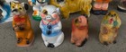 Vintage Carnival Chalkware Prizes Lot Of 9