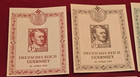 Ww2 Wwii Nazi German Third Reich Adolf Hitler Birthday Stamp Sheets Guernsey Gb