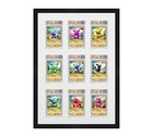 Bgs Graded Card Frame Display Holds  9  Slabs  Uv Protection  optional  Tcg Mtg