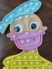 Kids Disney Donald Duck Push It Bubble Pop Fidget Sensory Toy Adhd Stress Toy