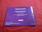 Metroid Zero Mission Nintendo Game Boy Advance Instruction Manual Booklet Only