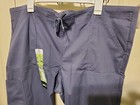Scrubstar Core Essentials Unisex Scrub Pants W drawstring Condor Gray - Nwt