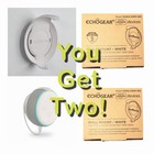 Lot Of 2 Echogear Wall Mounts For Echo Dot 3rd Gen Egma-edm1-w2 White No Dot