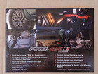 2026 Nissan Frontier Pro-4x Roush 2 Sided Card Brochure Mint 