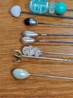 Lot Of 12 Beautiful Antique   Vintage Decorative Hat Pins