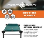 Disc-o-bed Cot  Portable Sleep Solution For Tents   Cabins  Green  Xl  open Box 