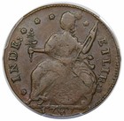 1787 Connecticut Copper  Draped Bust Left  Miller 33 2-z 12  Pcgs Au53