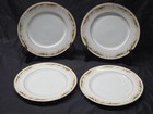 Vintage Queen Anne 7 625  Salad Plates By Signature - New   Unused Set Of 4