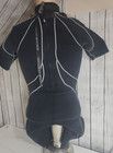 Dive N    Surf Shorty Wetsuit     Men   s Size Small     Black gray Flatlock     Back Zip