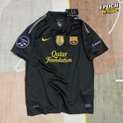 Messi  10 Fc Barcelona 2011-2012 Champions League Black  Jersey Shirt