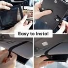 1x  car Sun Visor Picture Frame  Pu Leather  Car Sun Visors Picture Frame 8867