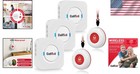 2 Waterproof Call Buttons   3 Receivers  Senior Medical Alert Wireless System